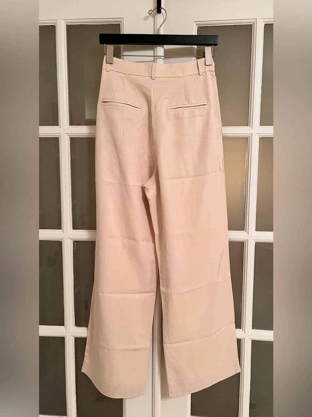Reformation loose leg pants, cream, 2 - Picture 3 of 7
